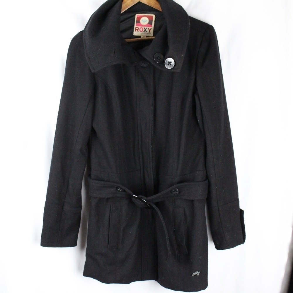 Roxy Limited edition Belted Pea Coat